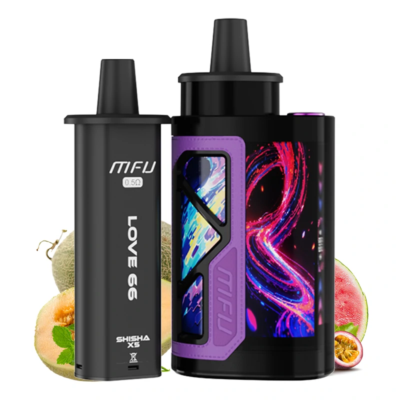 LOVE 66 SHISHA X5 Love 66:MFU VAPE SHISHA X5 70K PUFFS VAPE KIT