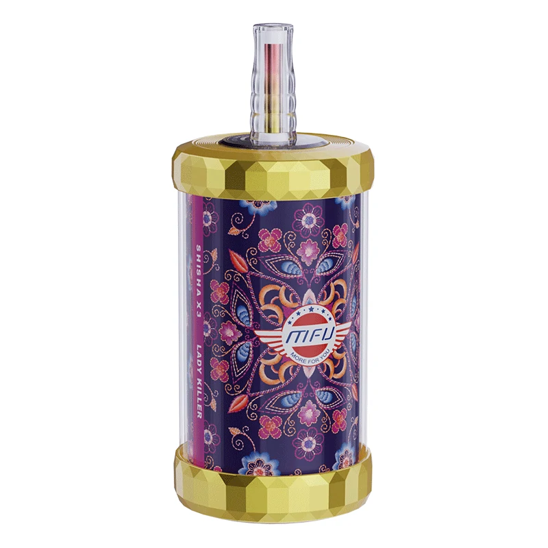 Lady Killer5 Lady Killer:MFU VAPE SHISHA X3 150K PUFFS VAPE HOOKAH