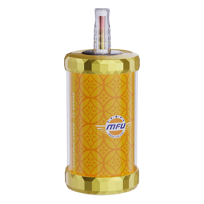 Mango Pineapple3 Mango Pineapple:MFU SHISHA X3 150K PUFFS VAPE HOOKAH