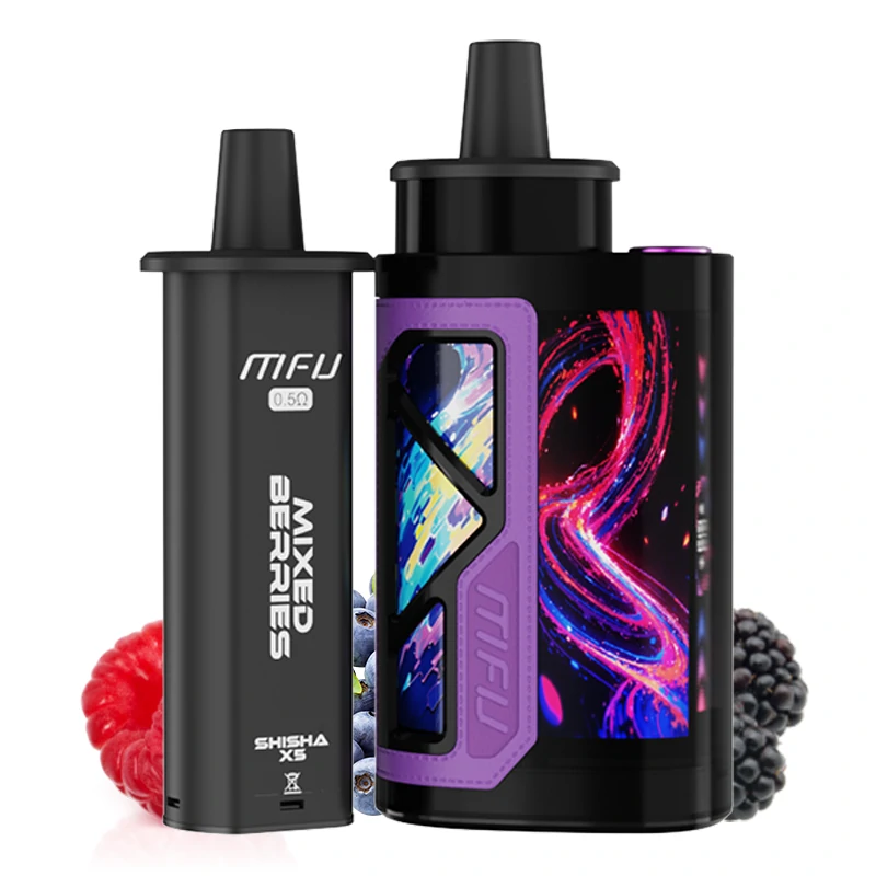 Mixed Berries SHISHA X5 Mixed Berries:MFU SHISHA X5 70K PUFFS DISPOSABLE VAPE KIT