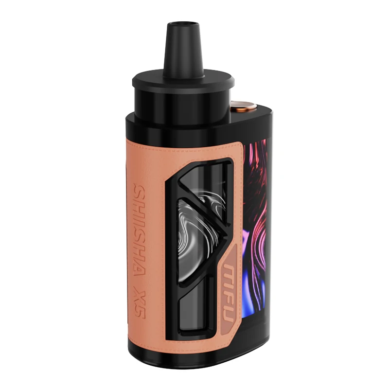 Peach lce SHISHA X5 Peach lce:MFU VAPE SHISHA X5 70K PUFFS VAPE KIT