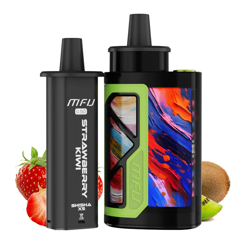 Strawberry Kiwi SHISHA X5 Strawberry Kiwi:MFU VAPE SHISHA X5 70K PUFFS VAPE KIT