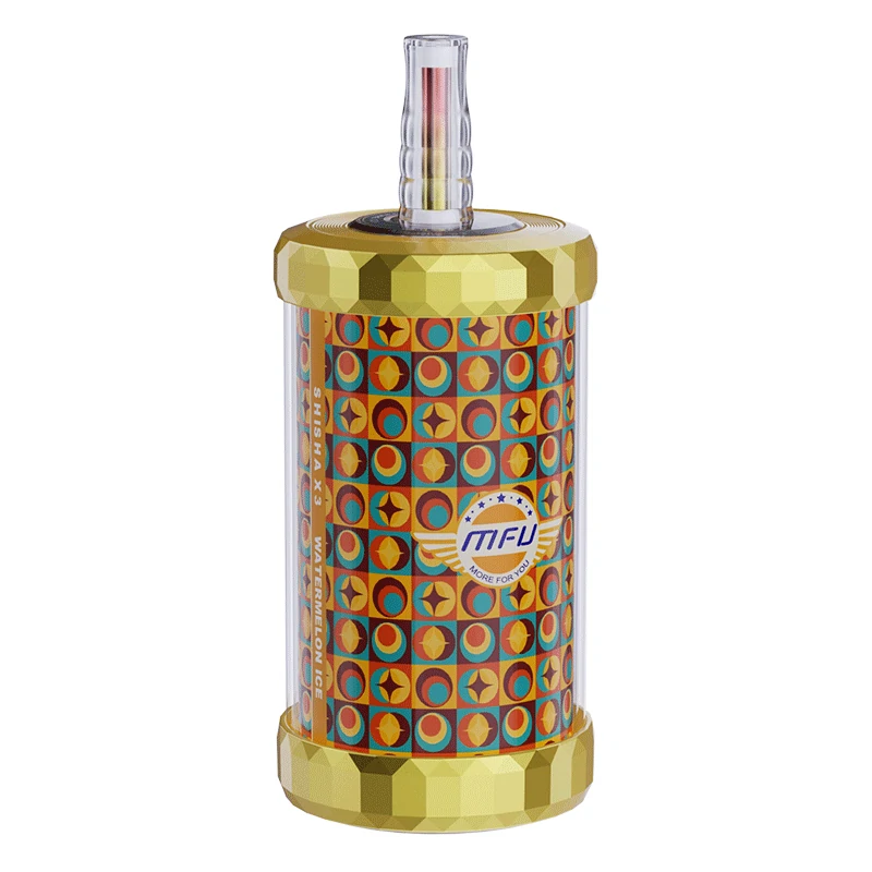Watermelon Ice3 Watermelon Ice:MFU SHISHA X3 150K PUFFS VAPE HOOKAH